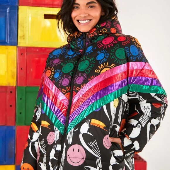 Farm Rio Women's Multi Coat - Picture 1 of 3